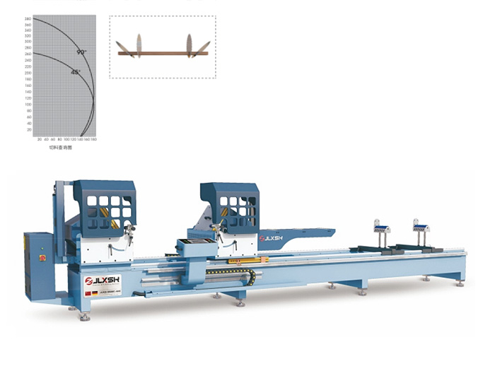 數控外擺雙頭鋸［JLX22-W500C-4500］